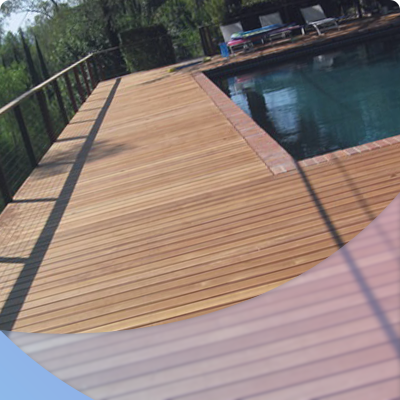 Deck made of wood best choice for home